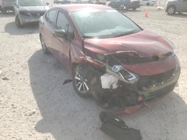 NISSAN VERSA SV 2021 with VIN 3N1CN8EV8ML853999 - Photo from auction