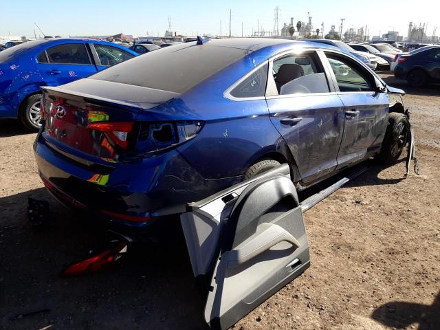 Photo 4 from auction – 2017 HYUNDAI SONATA SE with VIN 5NPE24AF6HH475774