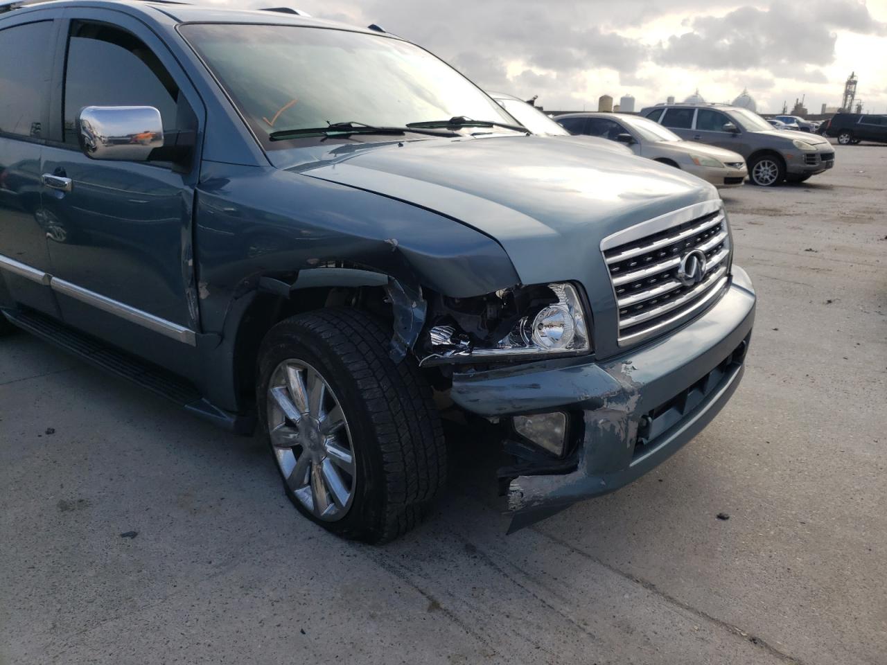 Photo 9 from auction – 2008 INFINITI QX56 with VIN 5N3AA08D28N905270