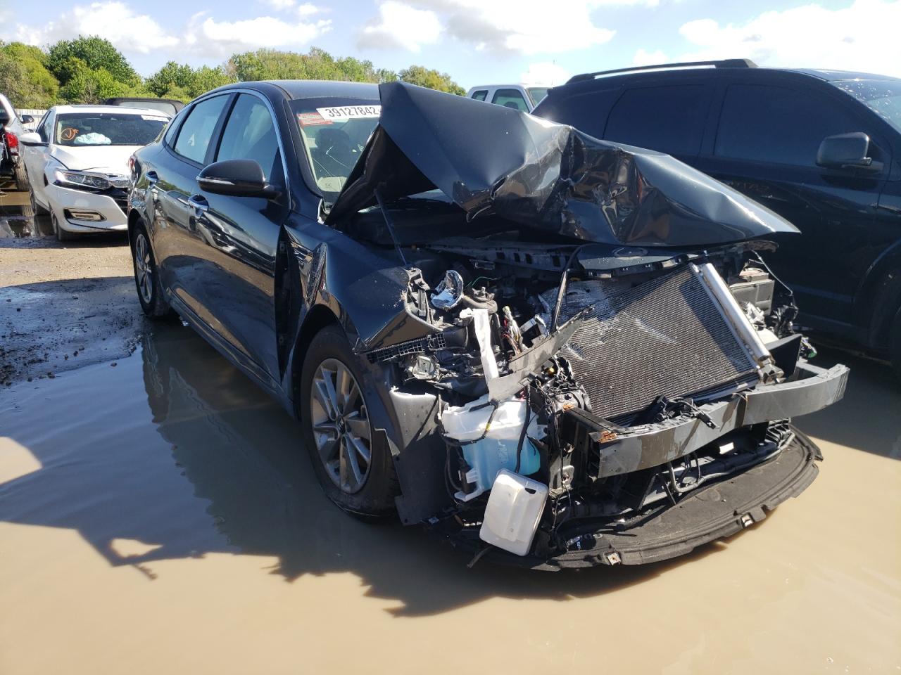 KIA OPTIMA LX 2016 with VIN 5XXGT4L12GG074885 - Photo from auction