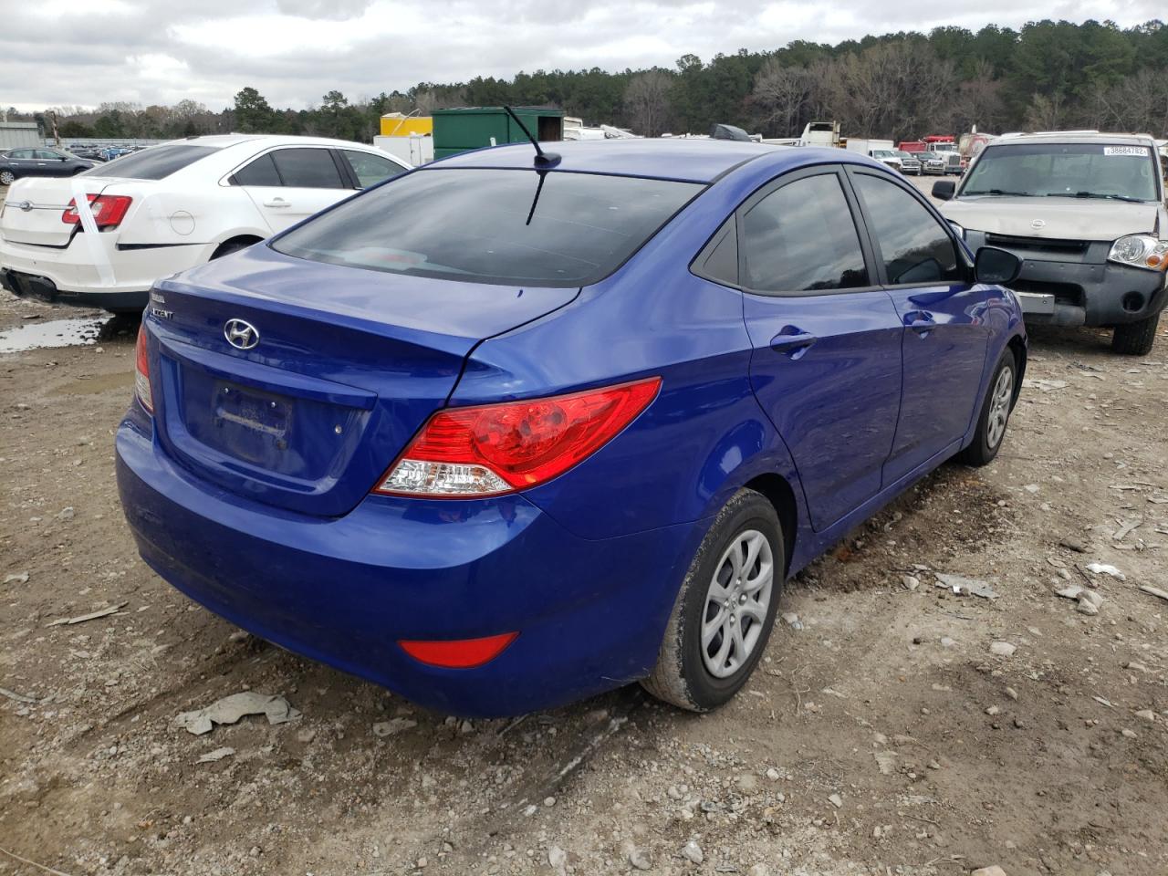 Photo 4 from auction – 2013 HYUNDAI ACCENT GLS with VIN KMHCT4AE9DU387115