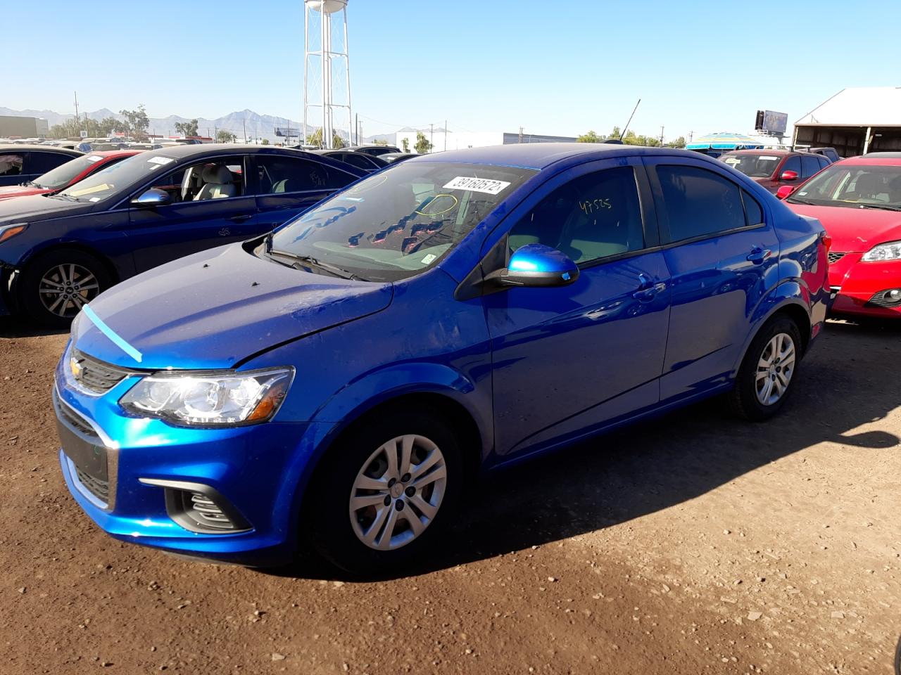 Photo 2 from auction – 2017 CHEVROLET SONIC LS with VIN 1G1JB5SH4H4127992