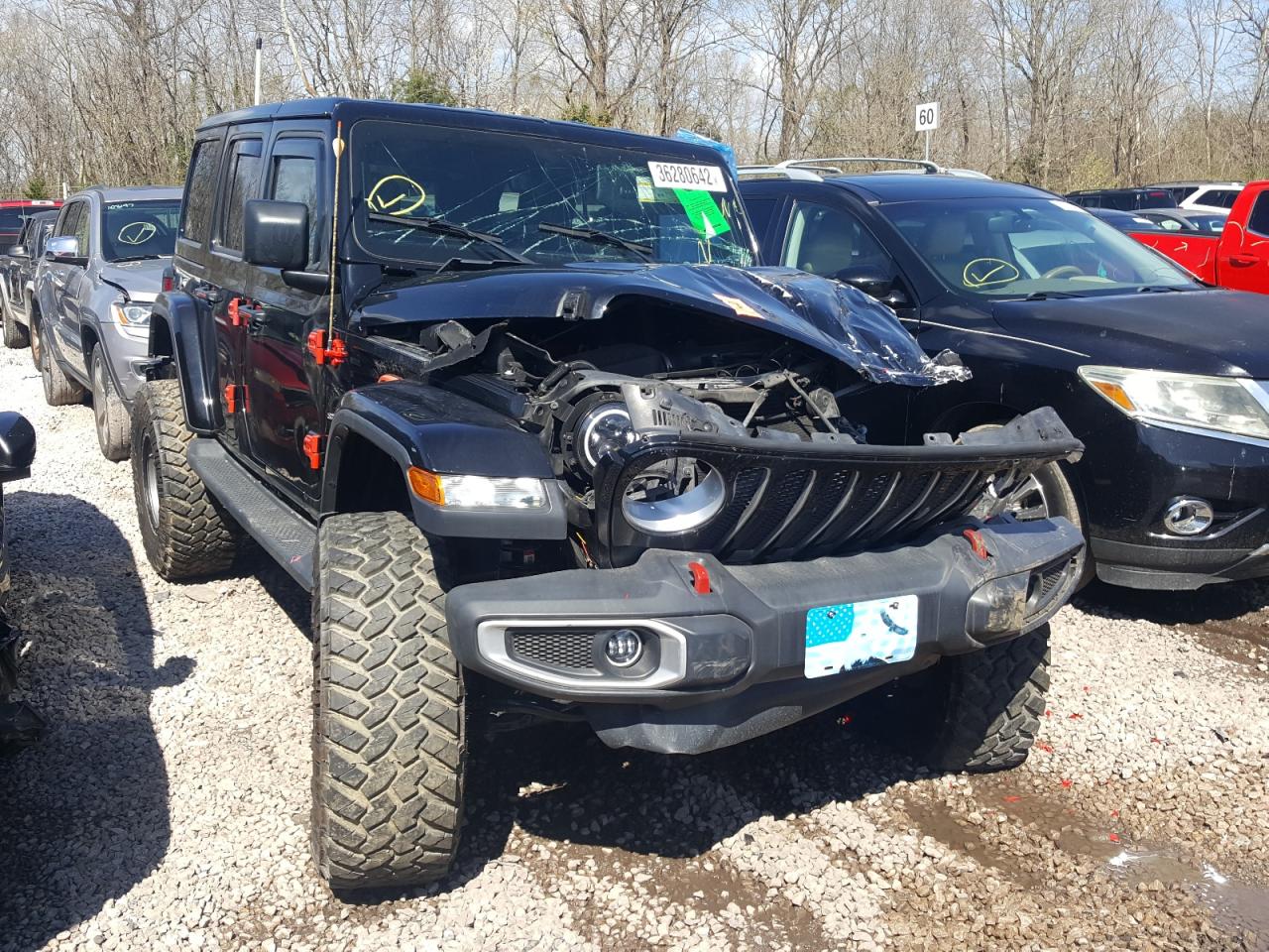 Photo 1 from auction – 2018 JEEP WRANGLER U with VIN 1C4HJXEG3JW224716