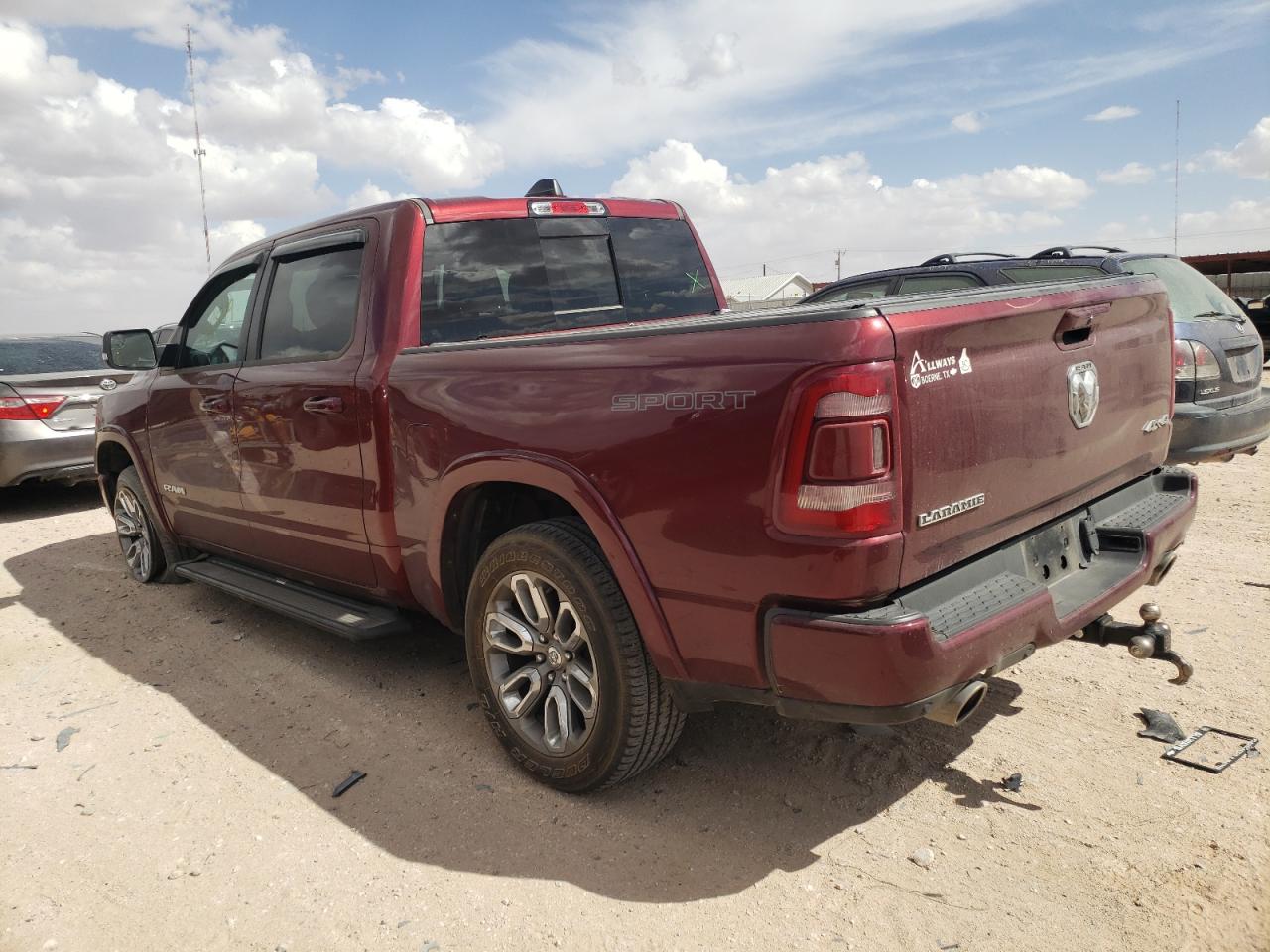 Photo 3 from auction – 2020 RAM 1500 LARAM with VIN 1C6SRFJT9LN397409