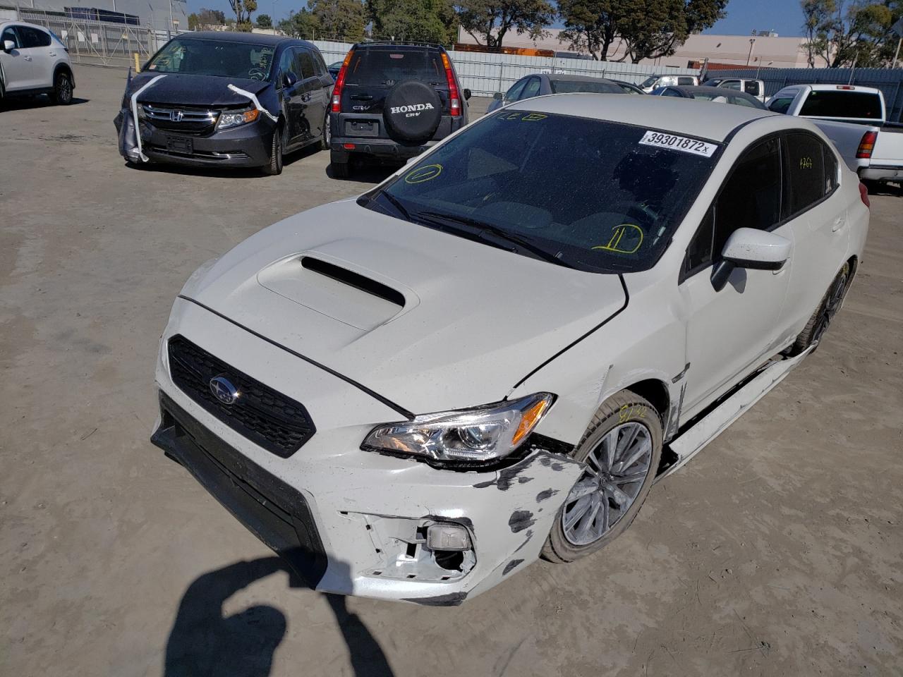 Photo 2 from auction – 2021 SUBARU WRX with VIN JF1VA1A68M9820667