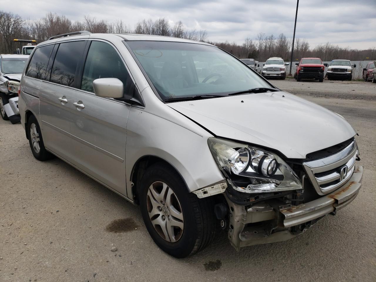 Photo 1 from auction – 2007 HONDA ODYSSEY EX with VIN 5FNRL38737B442655