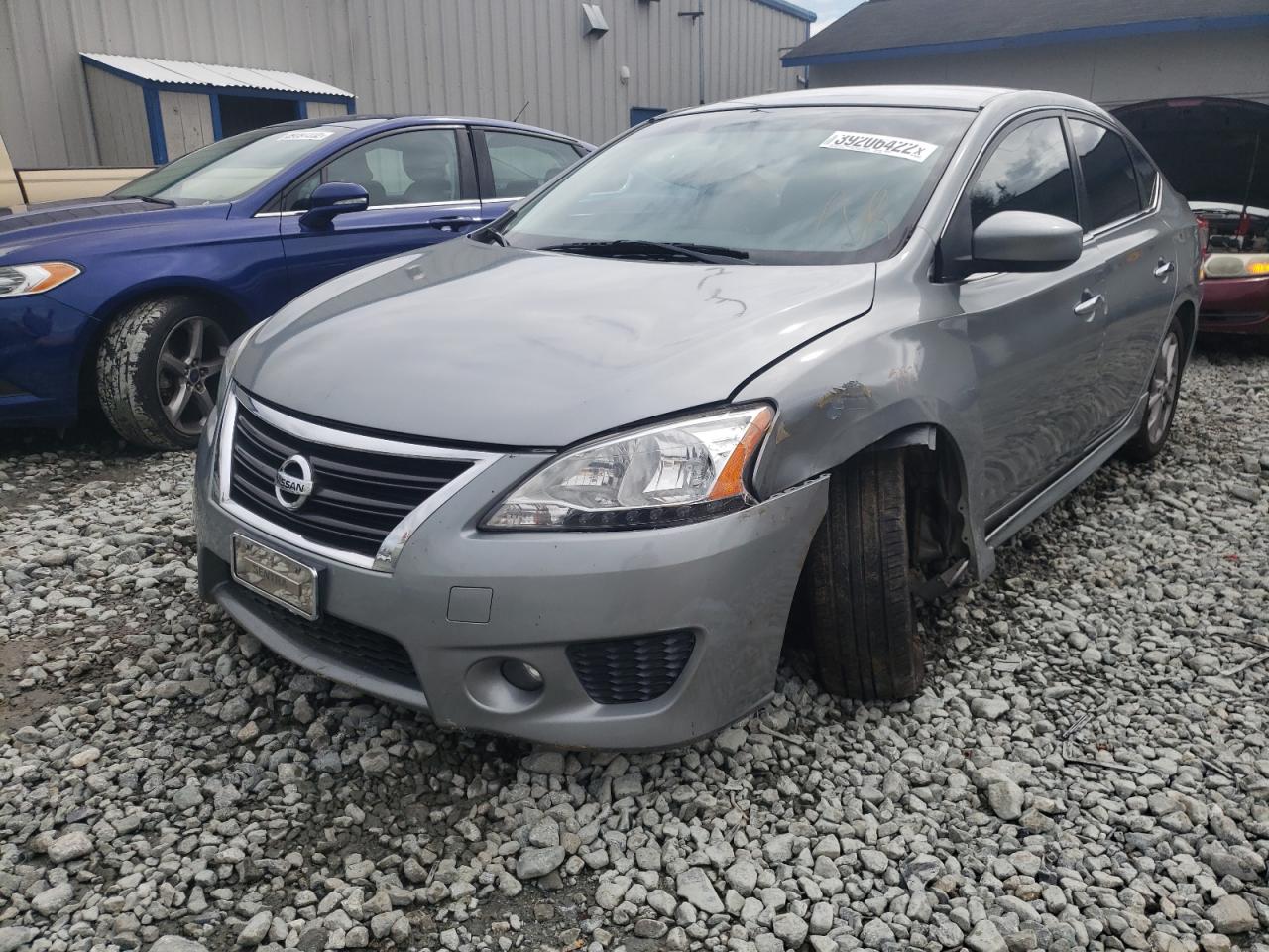 Photo 2 from auction – 2013 NISSAN SENTRA S with VIN 3N1AB7AP0DL613363