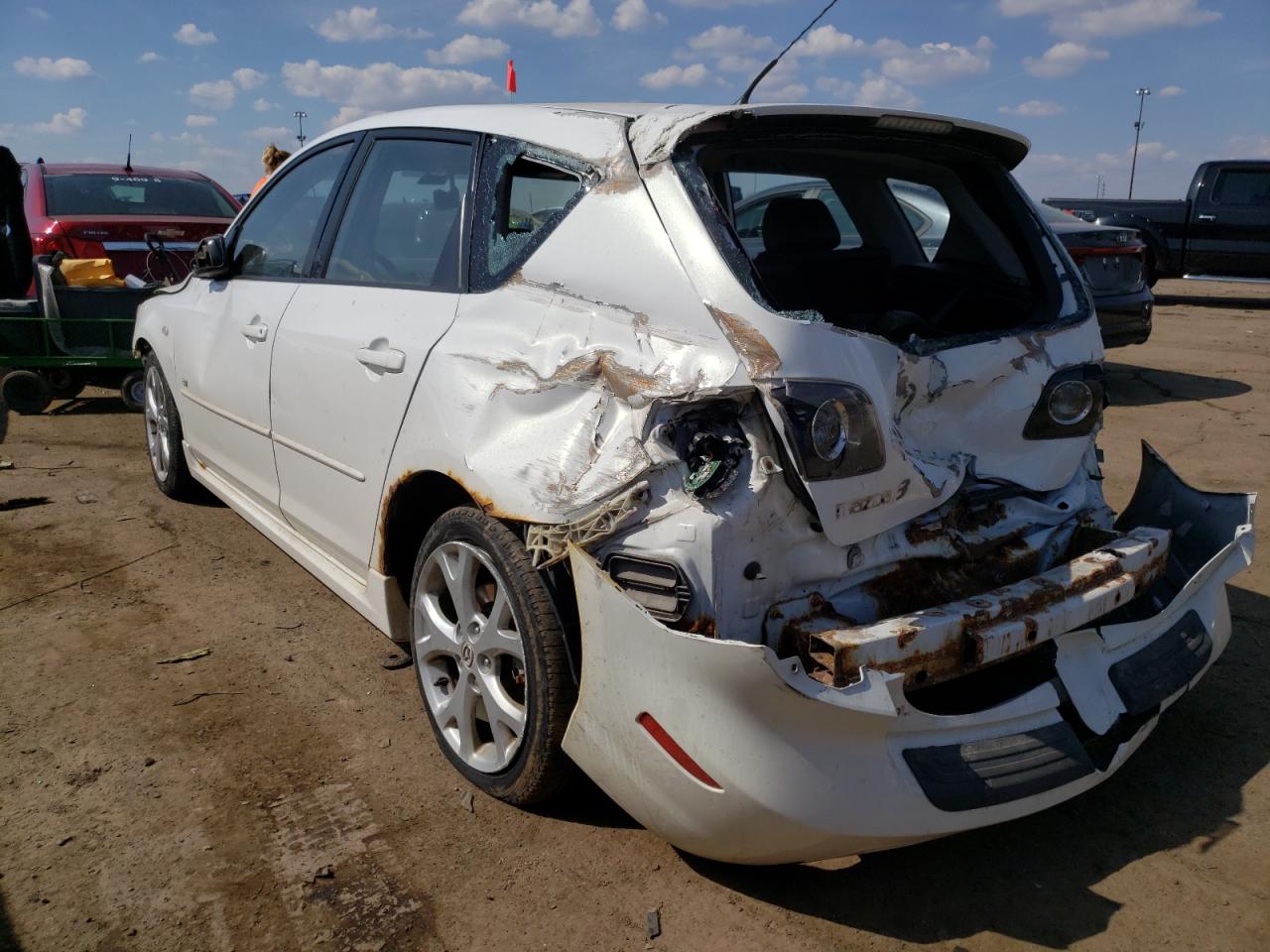 Photo 3 from auction – 2007 MAZDA 3 HATCHBAC with VIN JM1BK343X71762264