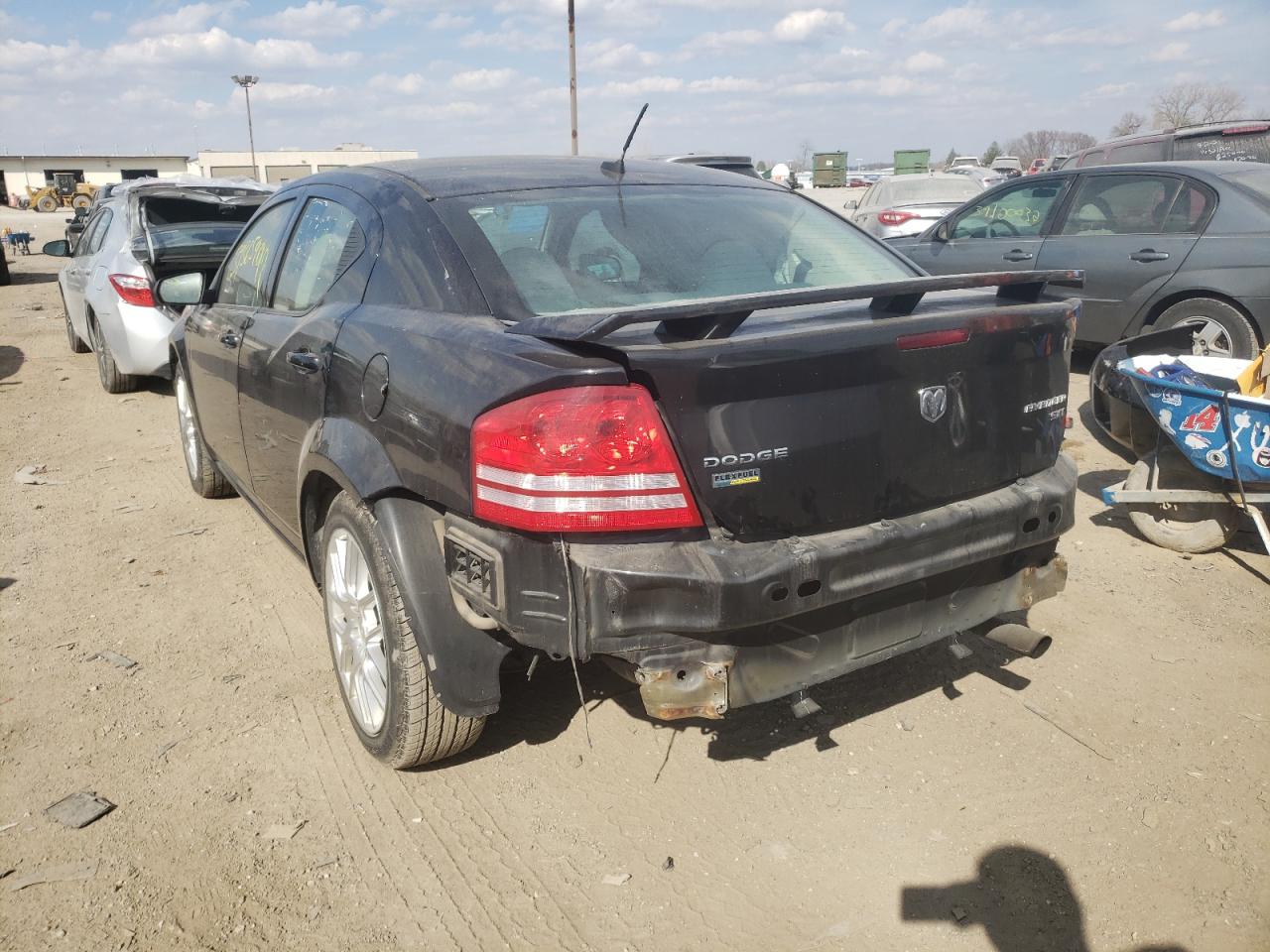 Photo 3 from auction – 2009 DODGE AVENGER SX with VIN 1B3LC56D39N520268