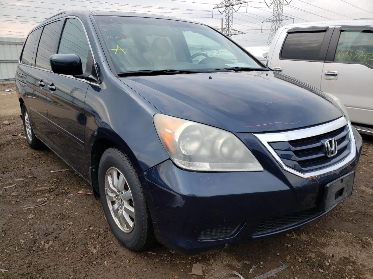 HONDA ODYSSEY EX 2010 with VIN 5FNRL3H78AB045563 - Photo from auction