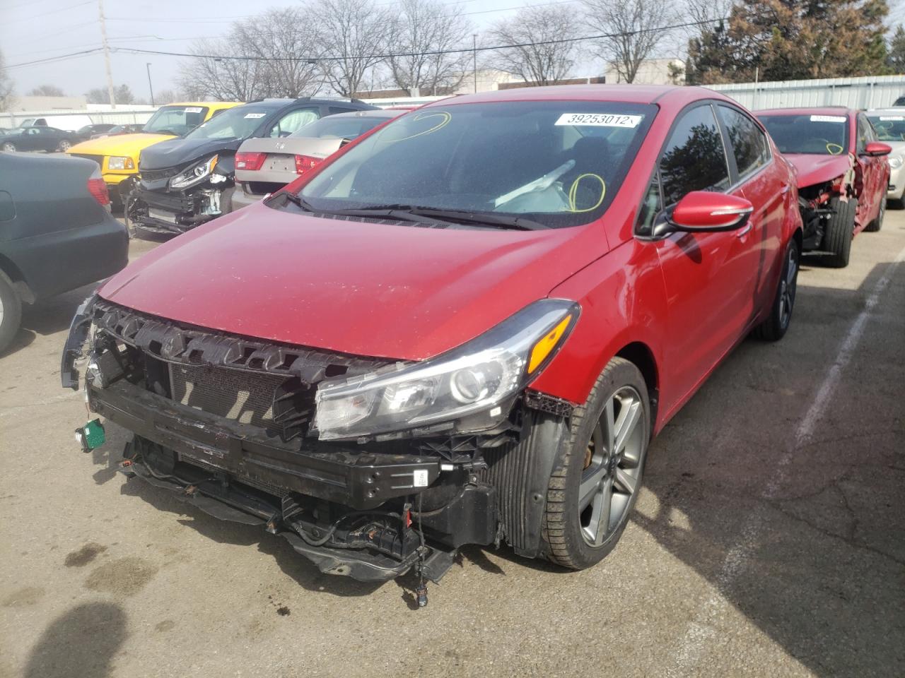 Photo 2 from auction – 2017 KIA FORTE EX with VIN 3KPFL4A8XHE004234