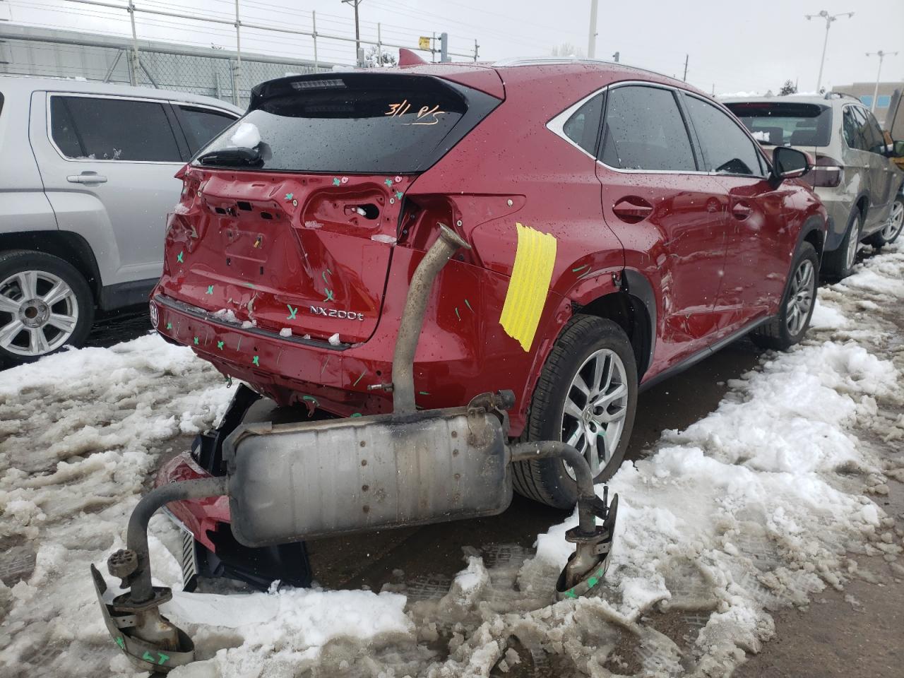 Photo 4 from auction – 2015 LEXUS NX 200T with VIN JTJBARBZ0F2018644