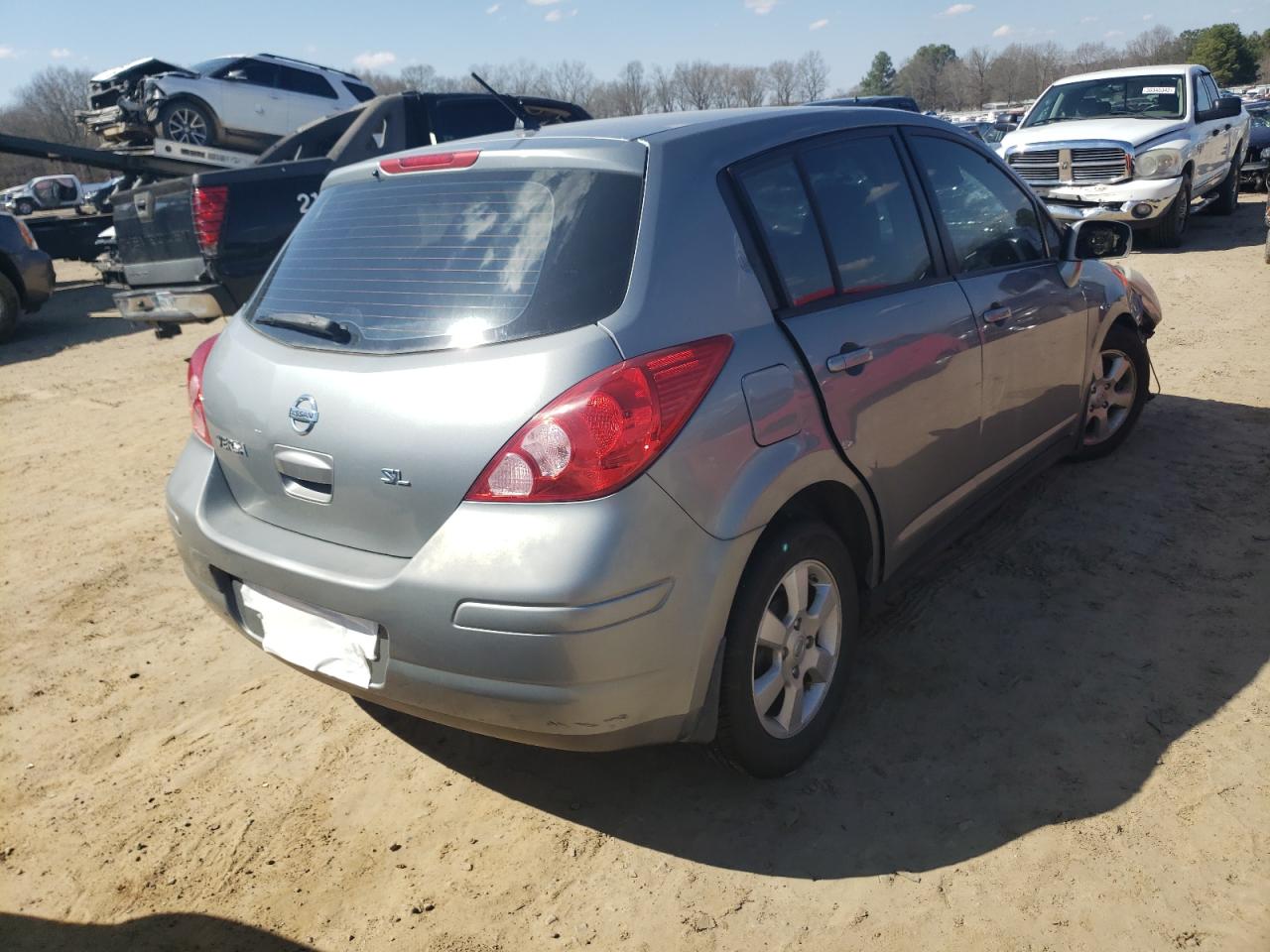 Photo 4 from auction – 2007 NISSAN VERSA S with VIN 3N1BC13E47L364239