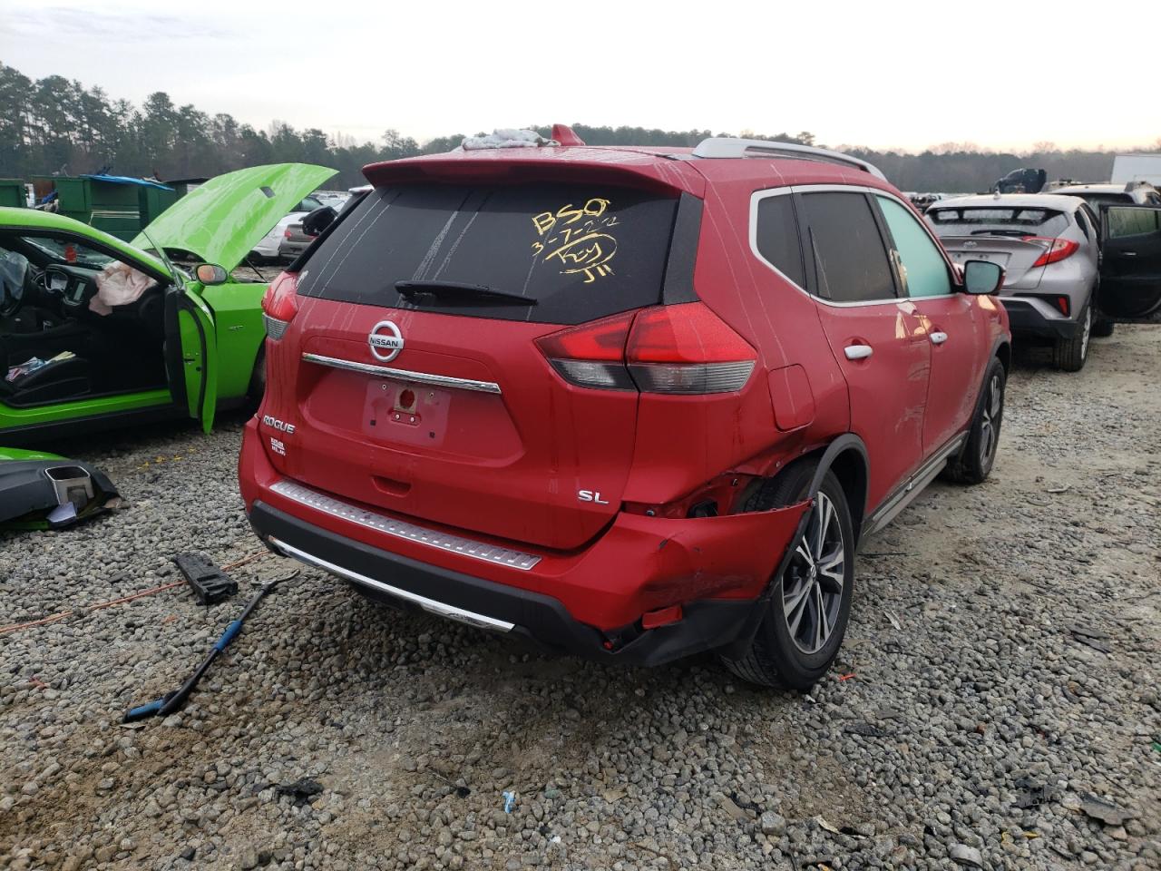 Photo 4 from auction – 2017 NISSAN ROGUE S with VIN JN8AT2MT3HW407660