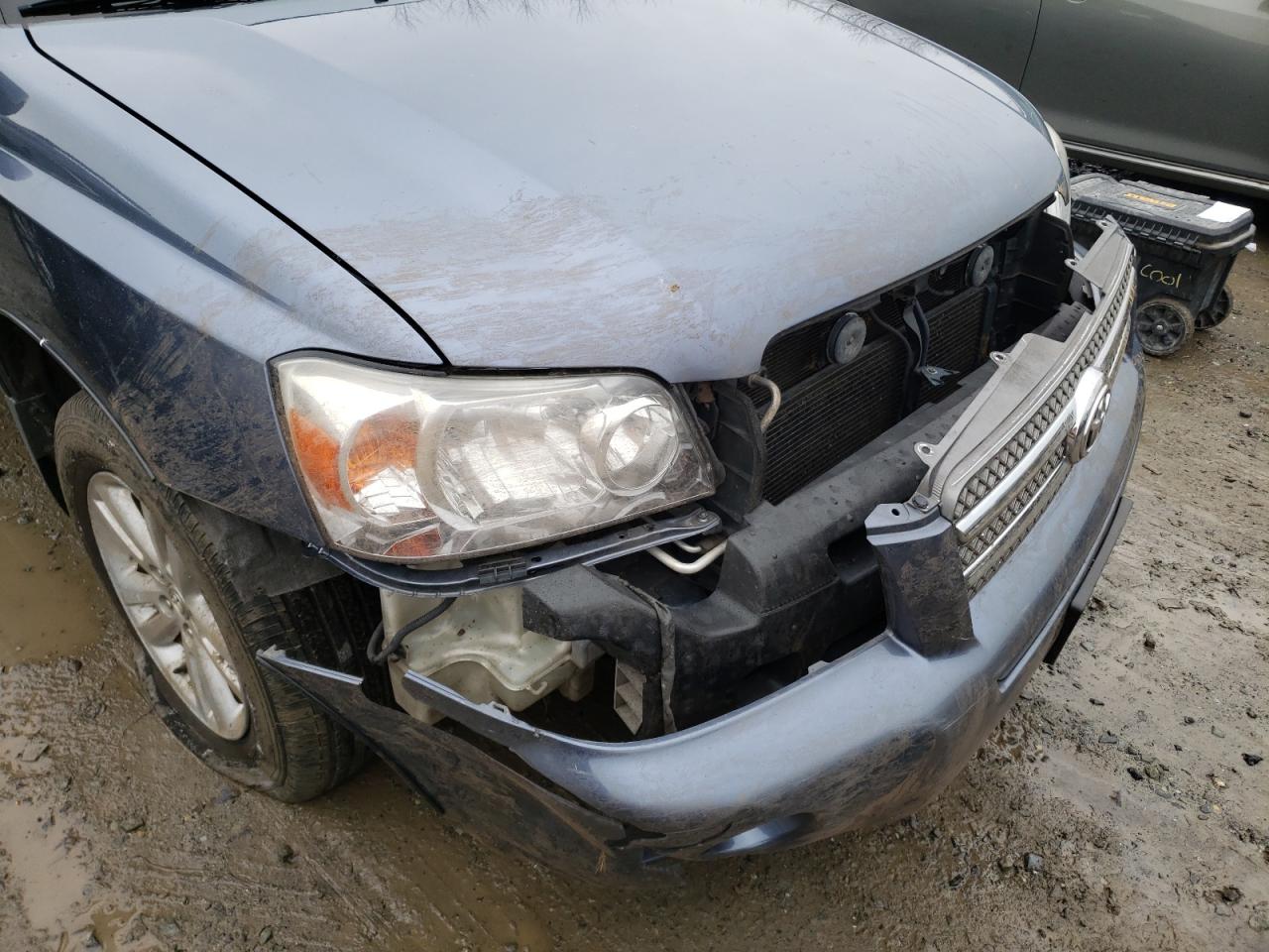 Photo 9 from auction – 2007 TOYOTA HIGHLANDER with VIN JTEHW21A470039846