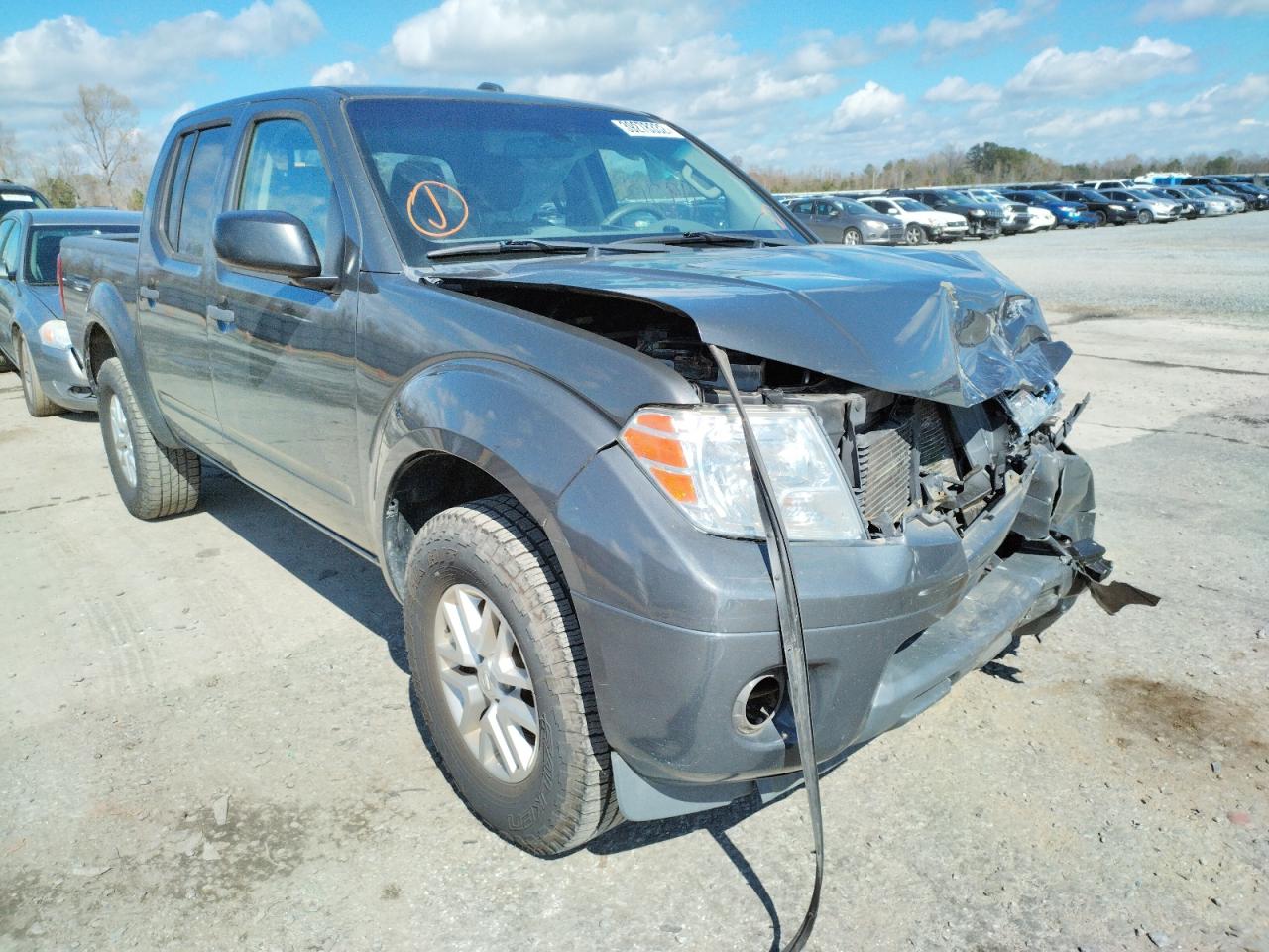 NISSAN FRONTIER S 2015 with VIN 1N6AD0EV0FN736183 - Photo from auction