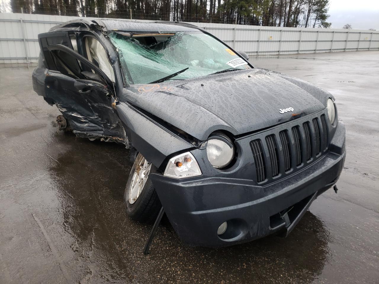 JEEP COMPASS 2007 with VIN 1J8FT47W17D185853 - Photo from auction