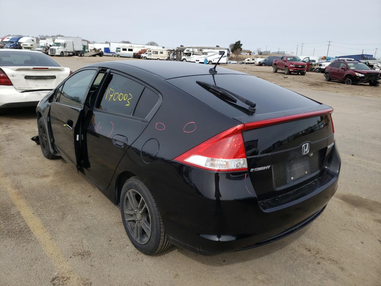 Photo 3 from auction – 2011 HONDA INSIGHT LX with VIN JHMZE2H5XBS004387