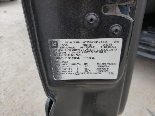 Фото 10 с аукциона – 2004 CHEVROLET SILVERADO с VIN 2GCEC13T241358073
