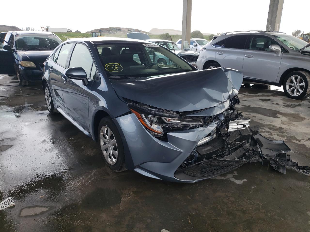 Photo 1 from auction – 2022 TOYOTA COROLLA LE with VIN JTDEPMAE7N3008489