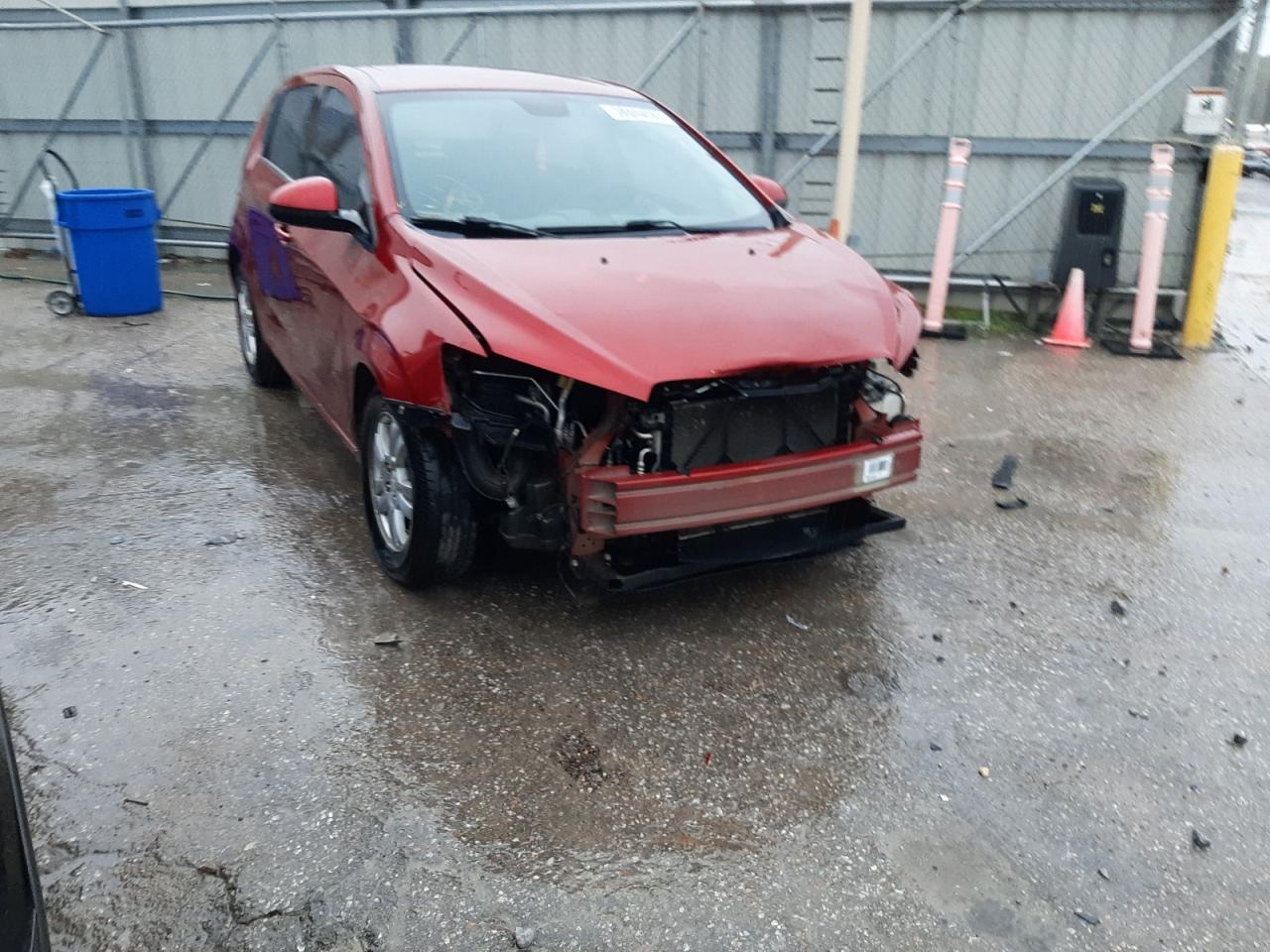 CHEVROLET SONIC LT 2012 with VIN 1G1JC6SH0C4230192 - Photo from auction