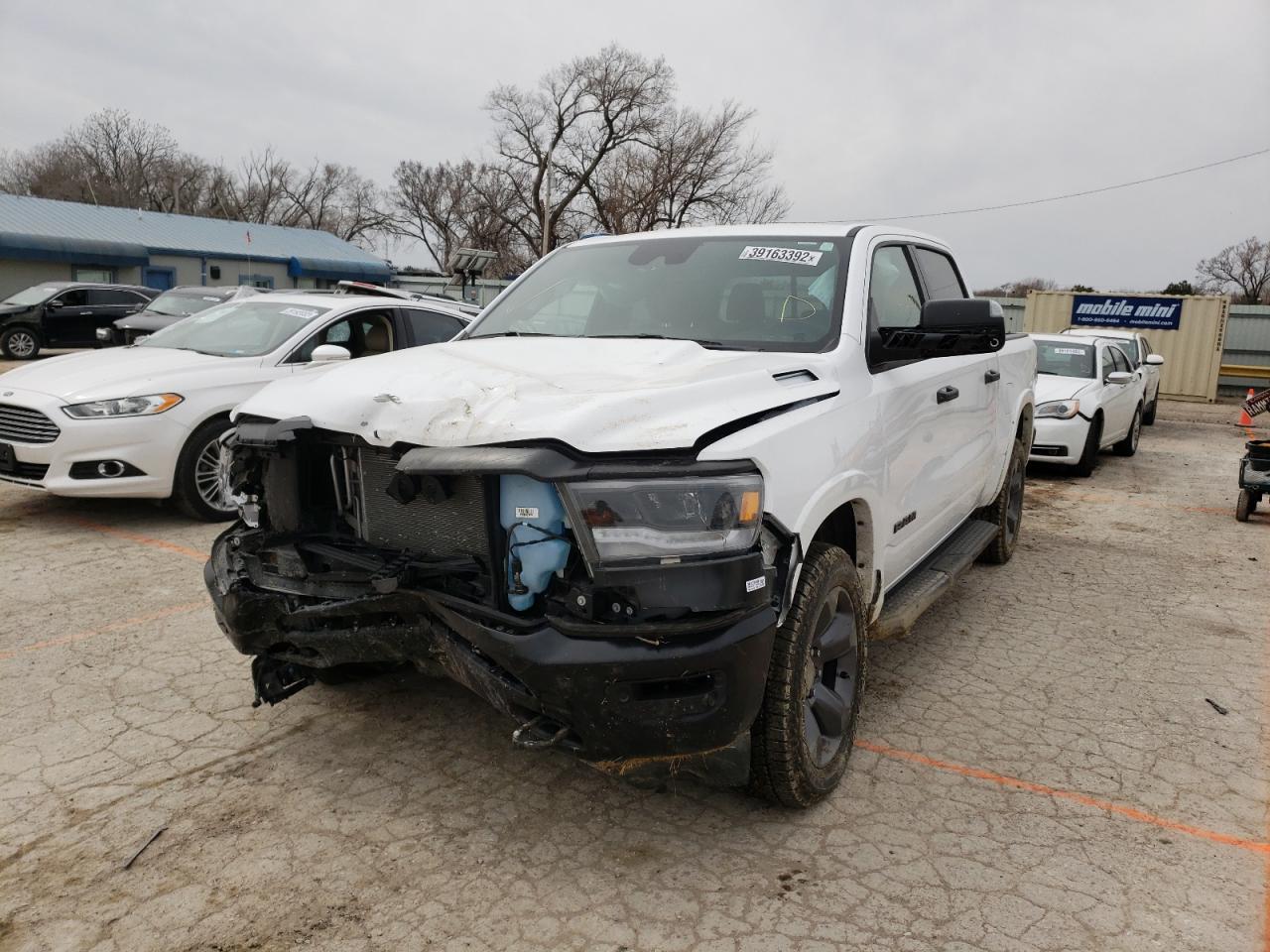 Photo 2 from auction – 2021 RAM 1500 BIG H with VIN 1C6SRFFT1MN741292