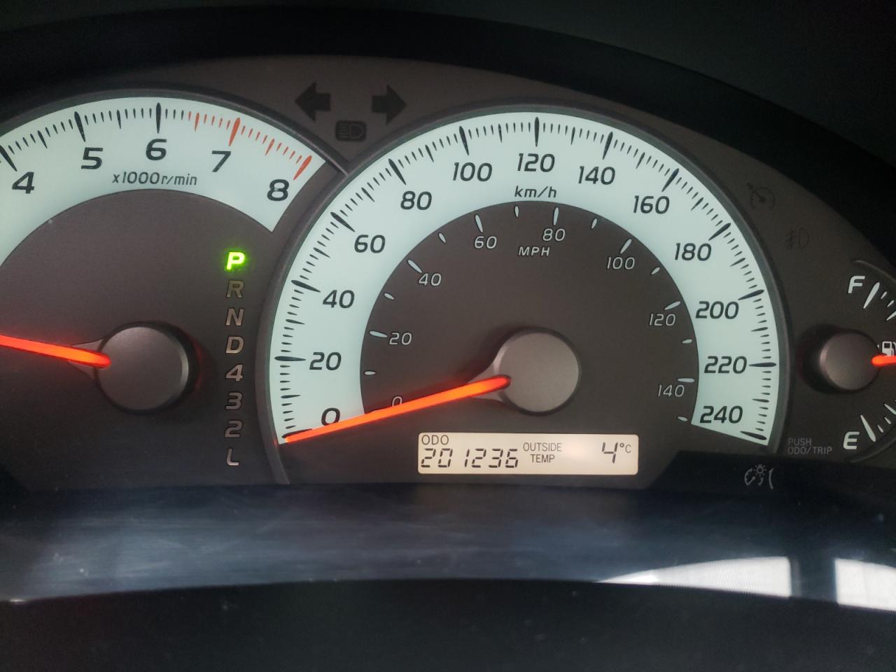 Photo 8 from auction – 2007 TOYOTA CAMRY CE with VIN 4T1BE46K87U616716