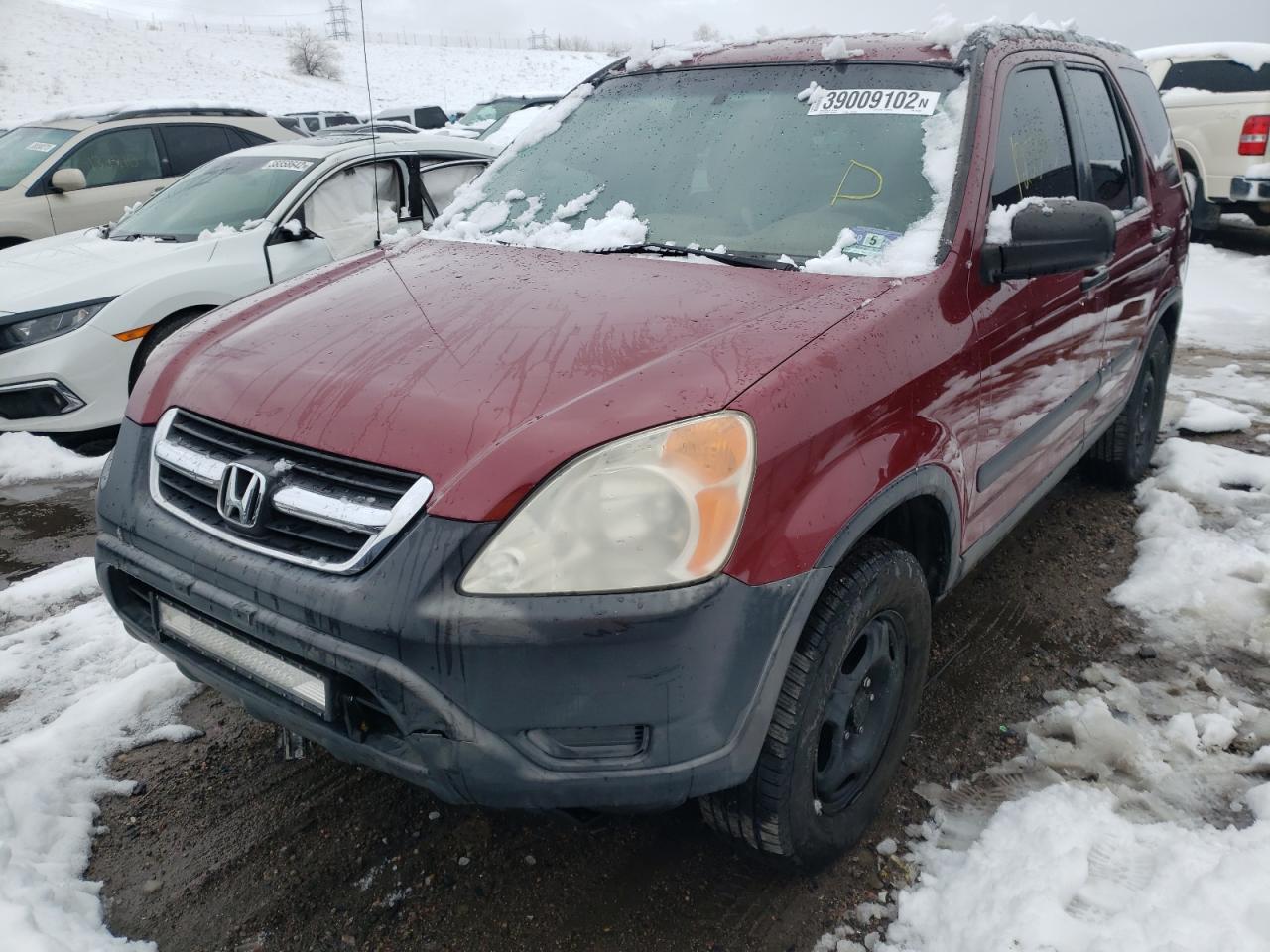Photo 2 from auction – 2002 HONDA CR-V LX with VIN JHLRD78502C074804