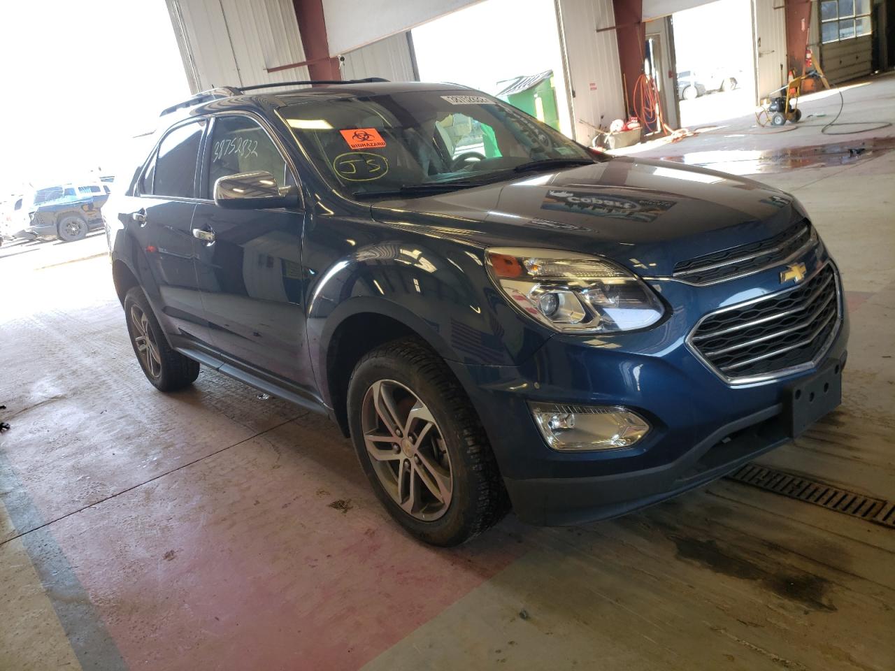CHEVROLET EQUINOX PR 2017 with VIN 2GNFLGEK9H6108700 - Photo from auction