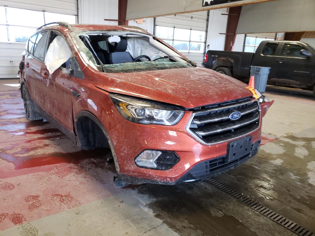 FORD ESCAPE SE 2019 with VIN 1FMCU9GD3KUC57496 - Photo from auction