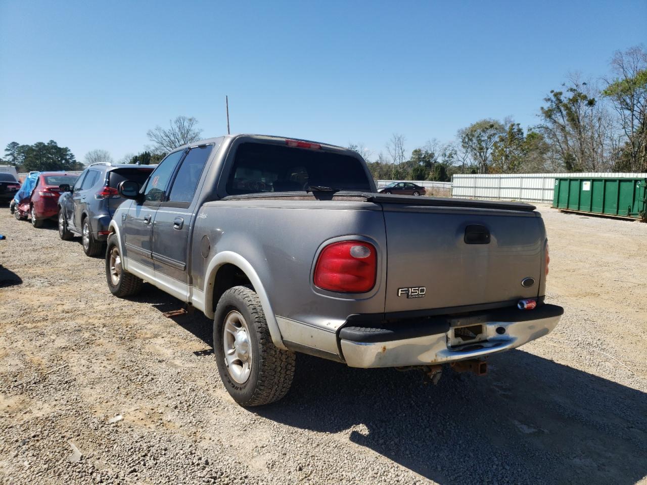 Photo 3 from auction – 2002 FORD F150 SUPER with VIN 1FTRW07L02KA29334