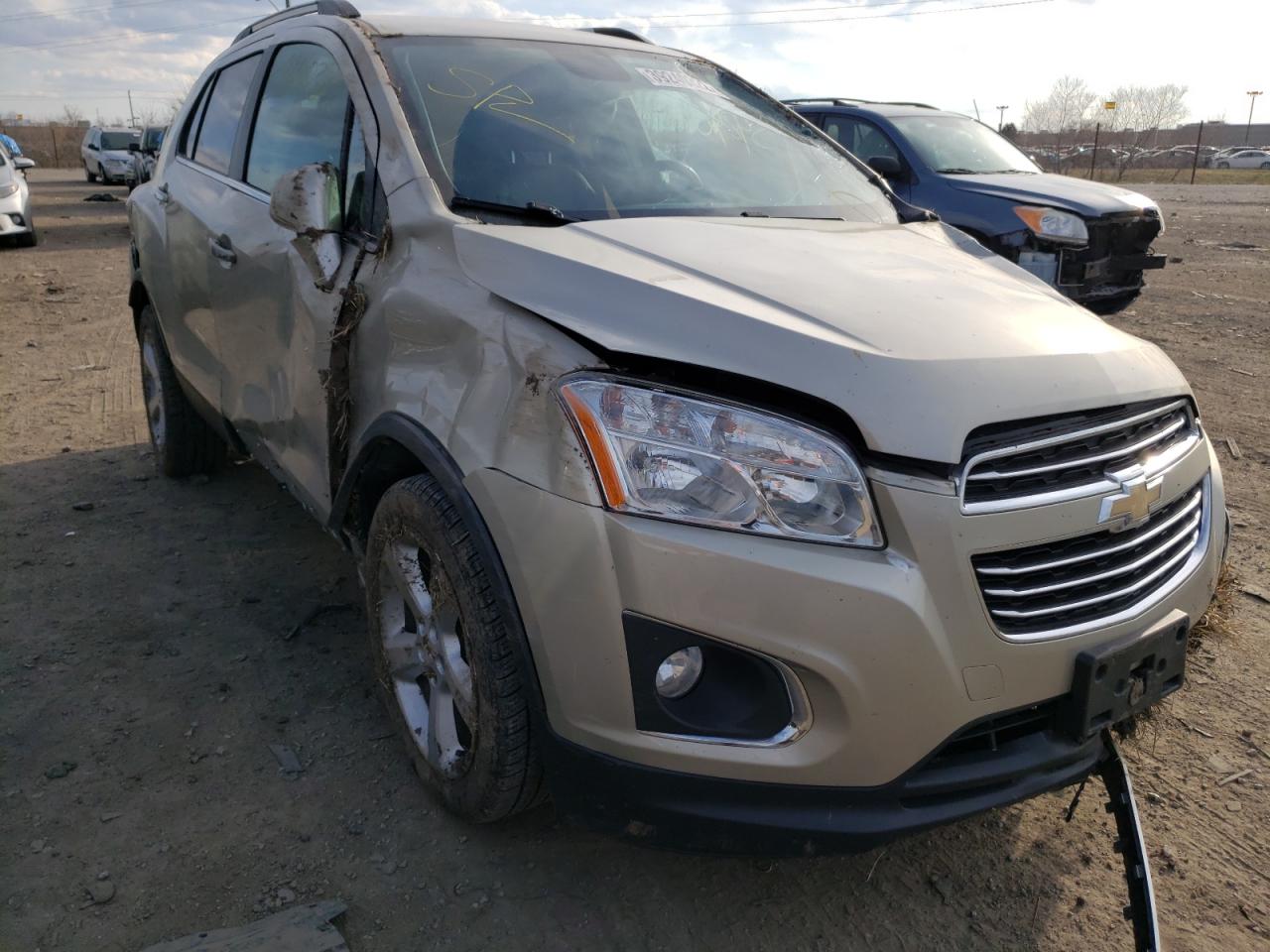 CHEVROLET TRAX LTZ 2016 with VIN 3GNCJMSB7GL278432 - Photo from auction