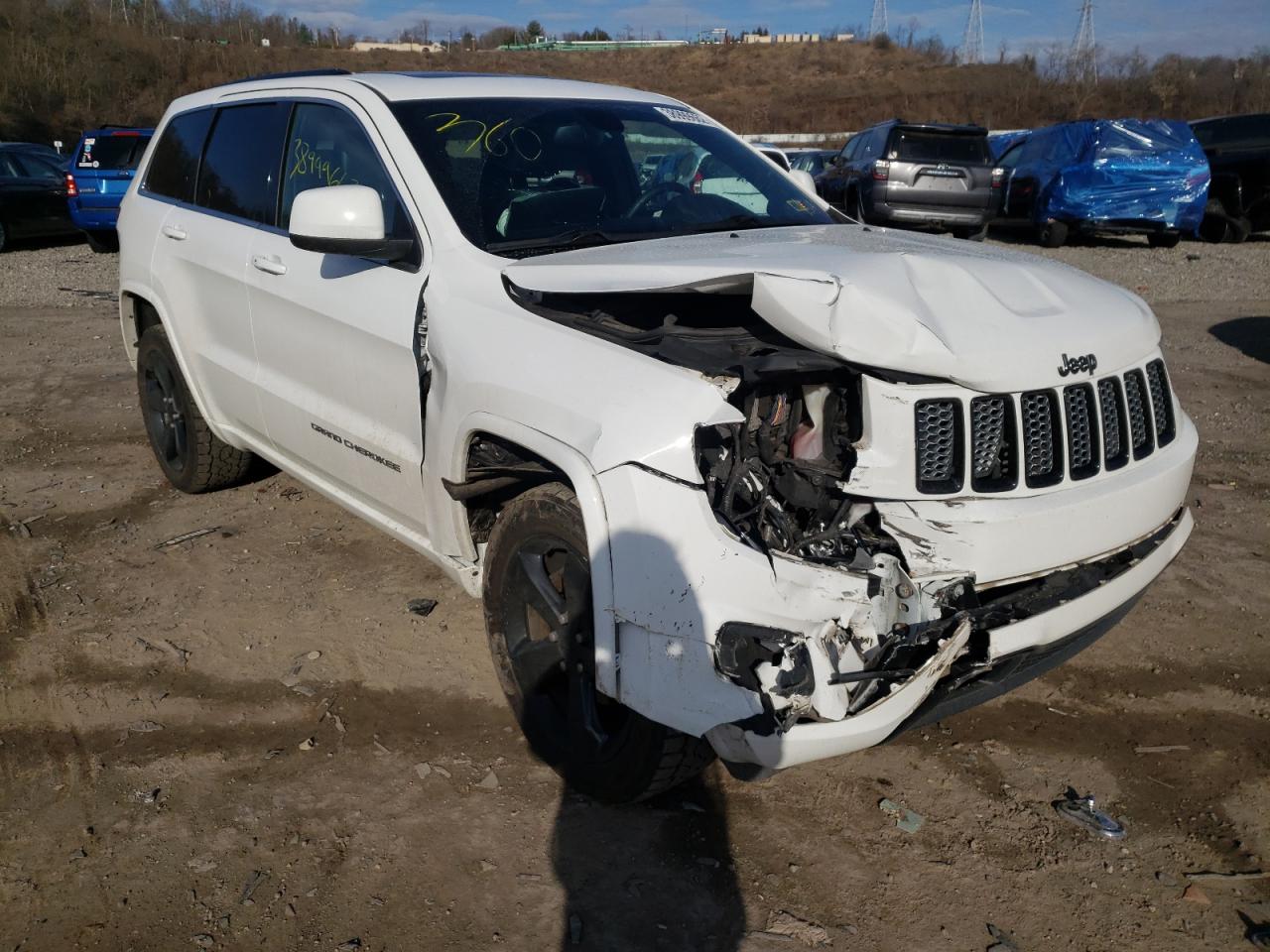 JEEP GRAND CHER 2015 with VIN 1C4RJFAG7FC835023 - Photo from auction