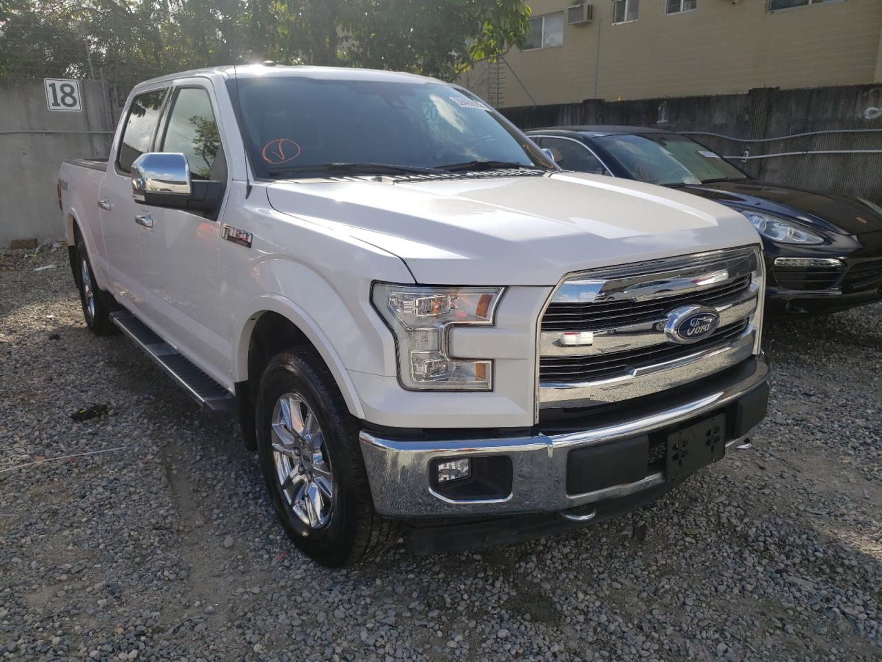 FORD F150 SUPER 2017 with VIN 1FTFW1EF1HKD18754 - Photo from auction