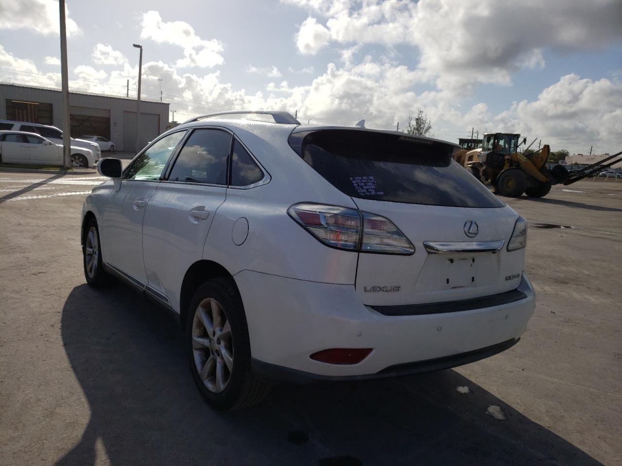 Photo 3 from auction – 2010 LEXUS RX 350 with VIN 2T2ZK1BA5AC031485