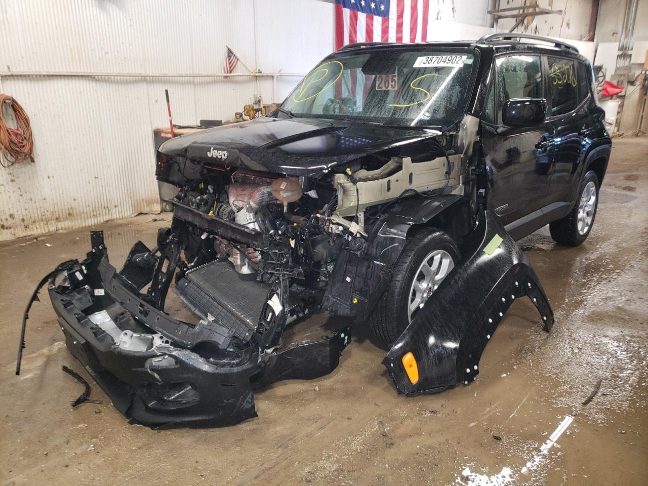 Photo 2 from auction – 2017 JEEP RENEGADE L with VIN ZACCJBBB7HPF69082