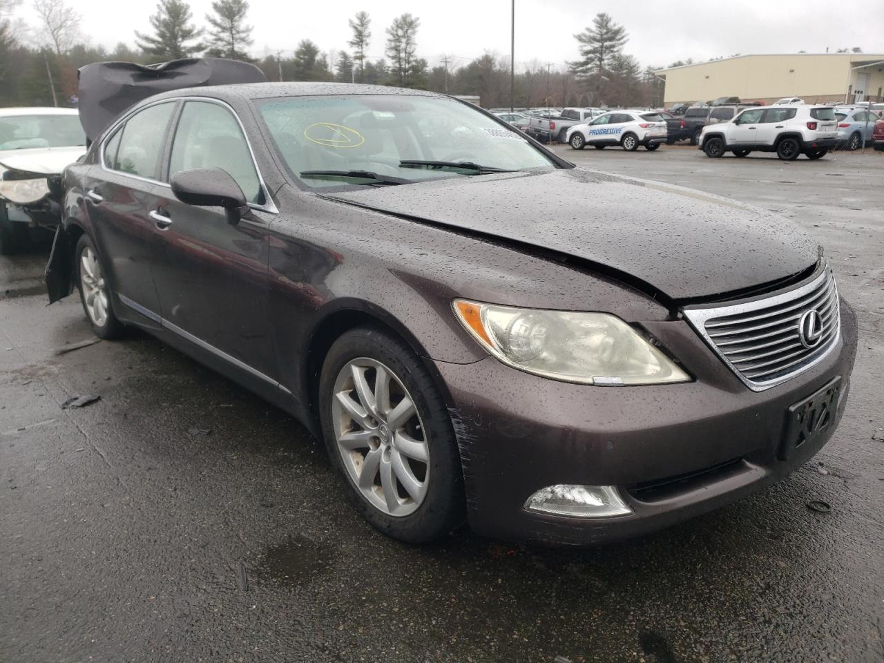 LEXUS LS 460 2008 with VIN JTHBL46F385082810 - Photo from auction