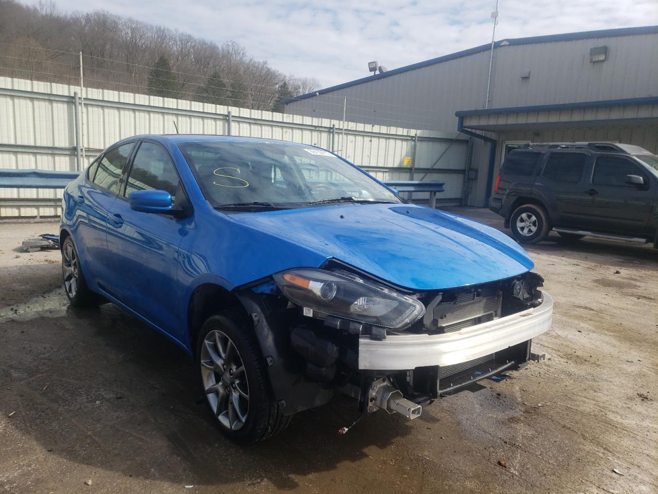 DODGE DART SXT 2015 with VIN 1C3CDFBB6FD205699 - Photo from auction