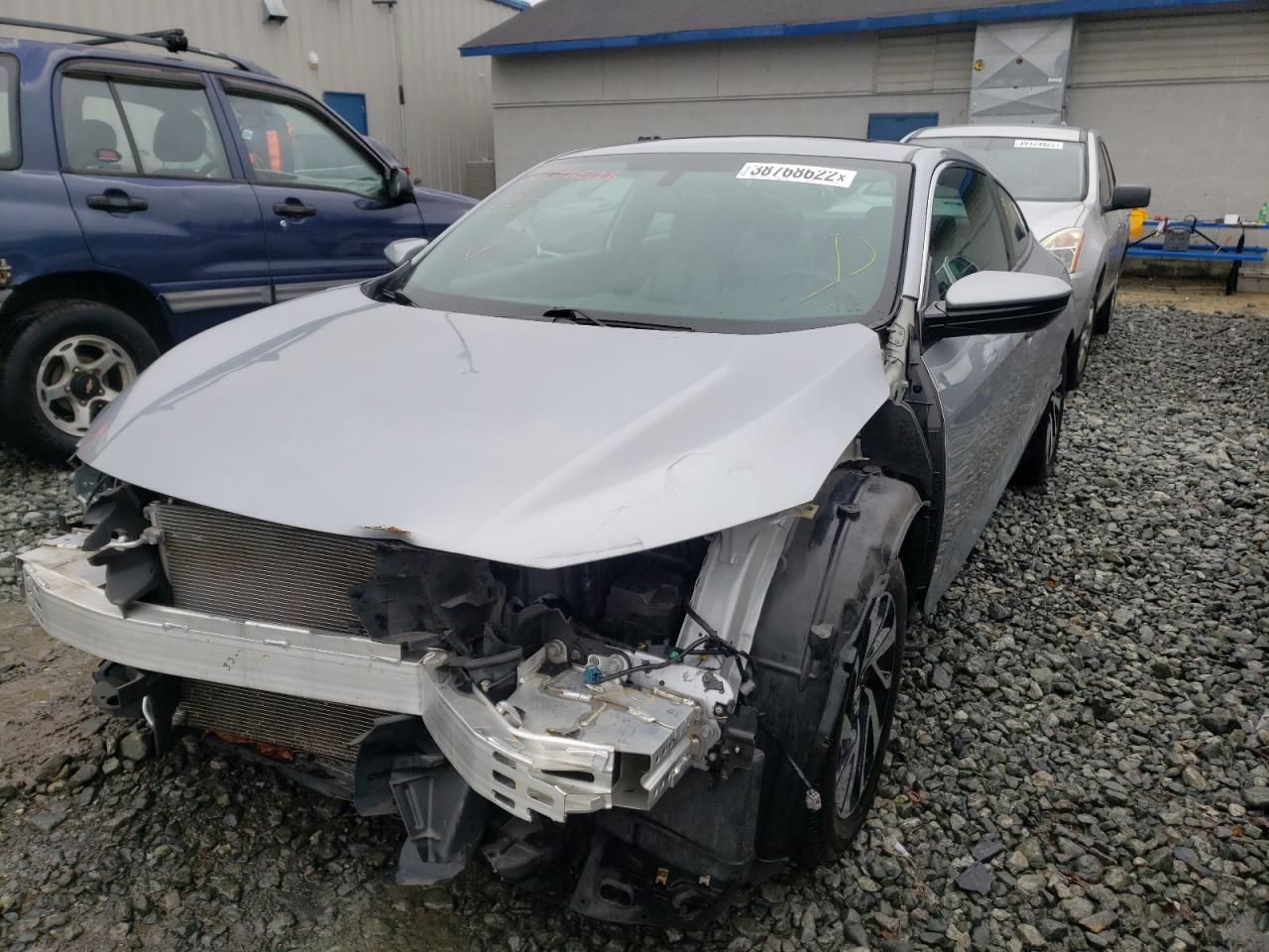 Photo 2 from auction – 2017 HONDA CIVIC LX with VIN 2HGFC4B08HH305454