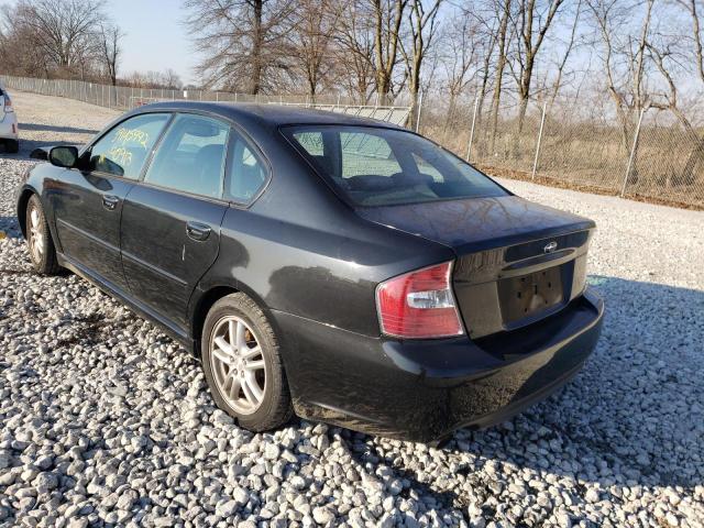 Photo 3 from auction – 2005 SUBARU LEGACY 2.5 with VIN 4S3BL616057214880