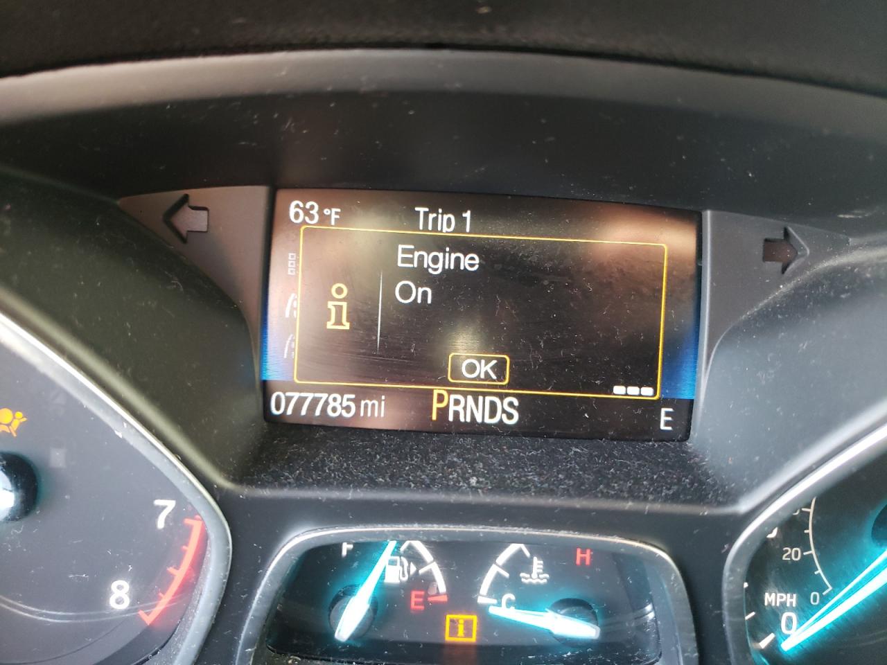 Photo 8 from auction – 2017 FORD ESCAPE S with VIN 1FMCU0F79HUD50250