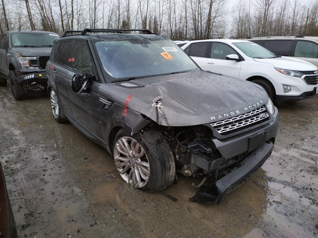 LAND ROVER RANGE ROVE 2016 with VIN SALWR2KF2GA568910 - Photo from auction