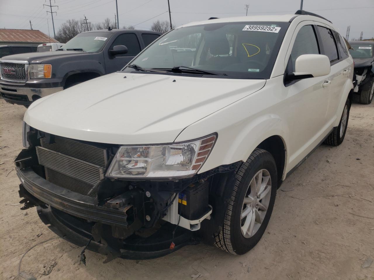 Photo 2 from auction – 2014 DODGE JOURNEY SX with VIN 3C4PDCBG7ET104364