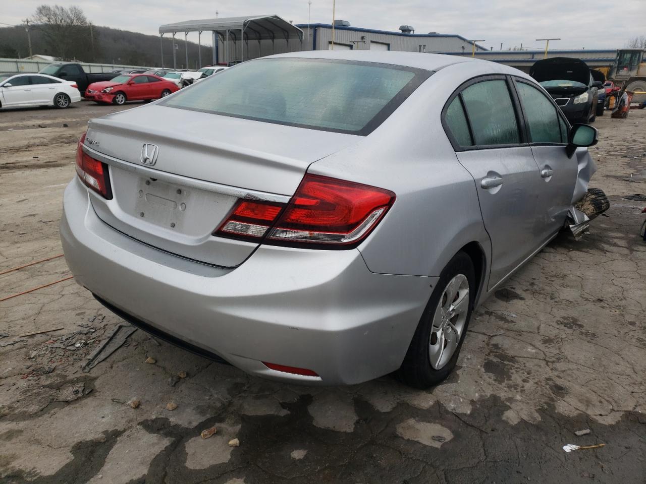 Photo 4 from auction – 2013 HONDA CIVIC LX with VIN 19XFB2F51DE014943