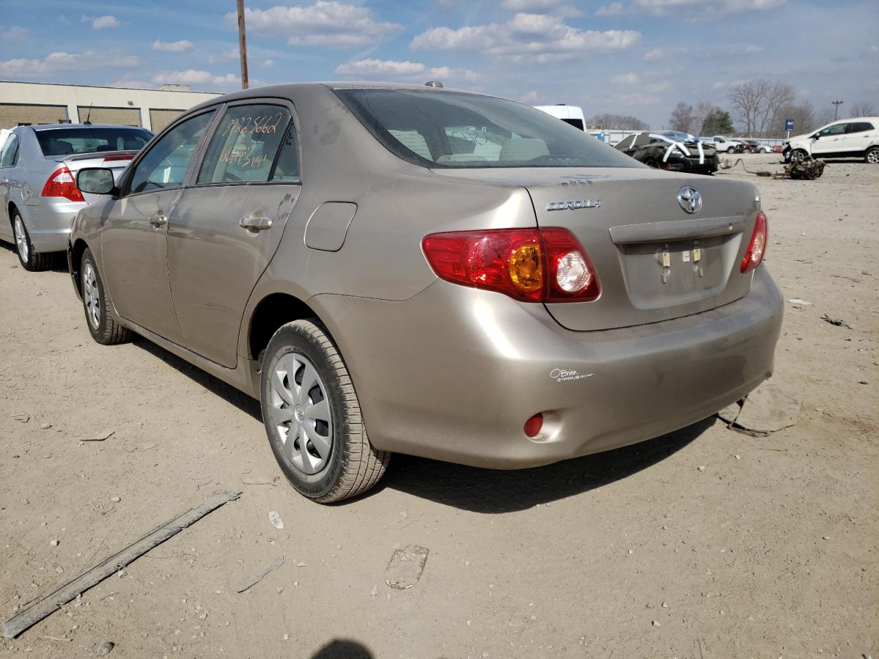 Photo 3 from auction – 2009 TOYOTA COROLLA BA with VIN 1NXBU40E29Z043353