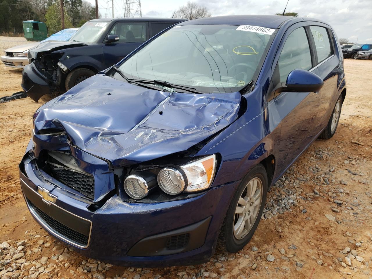 Photo 2 from auction – 2013 CHEVROLET SONIC LT with VIN 1G1JC6SB2D4187018