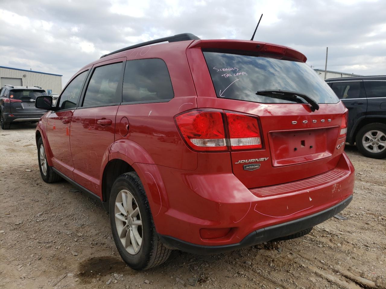 Photo 3 from auction – 2014 DODGE JOURNEY SX with VIN 3C4PDCBB6ET238528