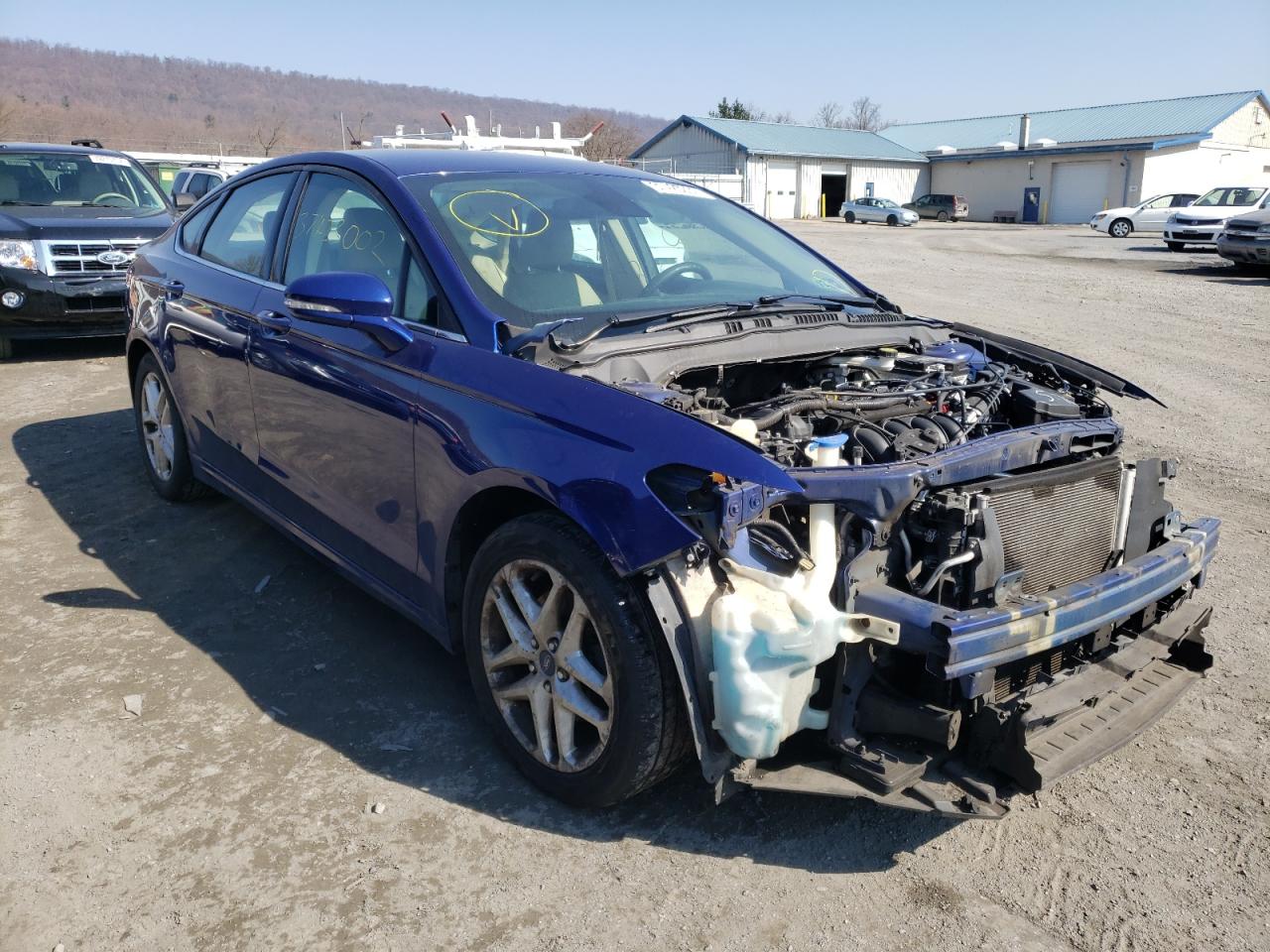 FORD FUSION SE 2016 with VIN 3FA6P0H75GR199702 - Photo from auction