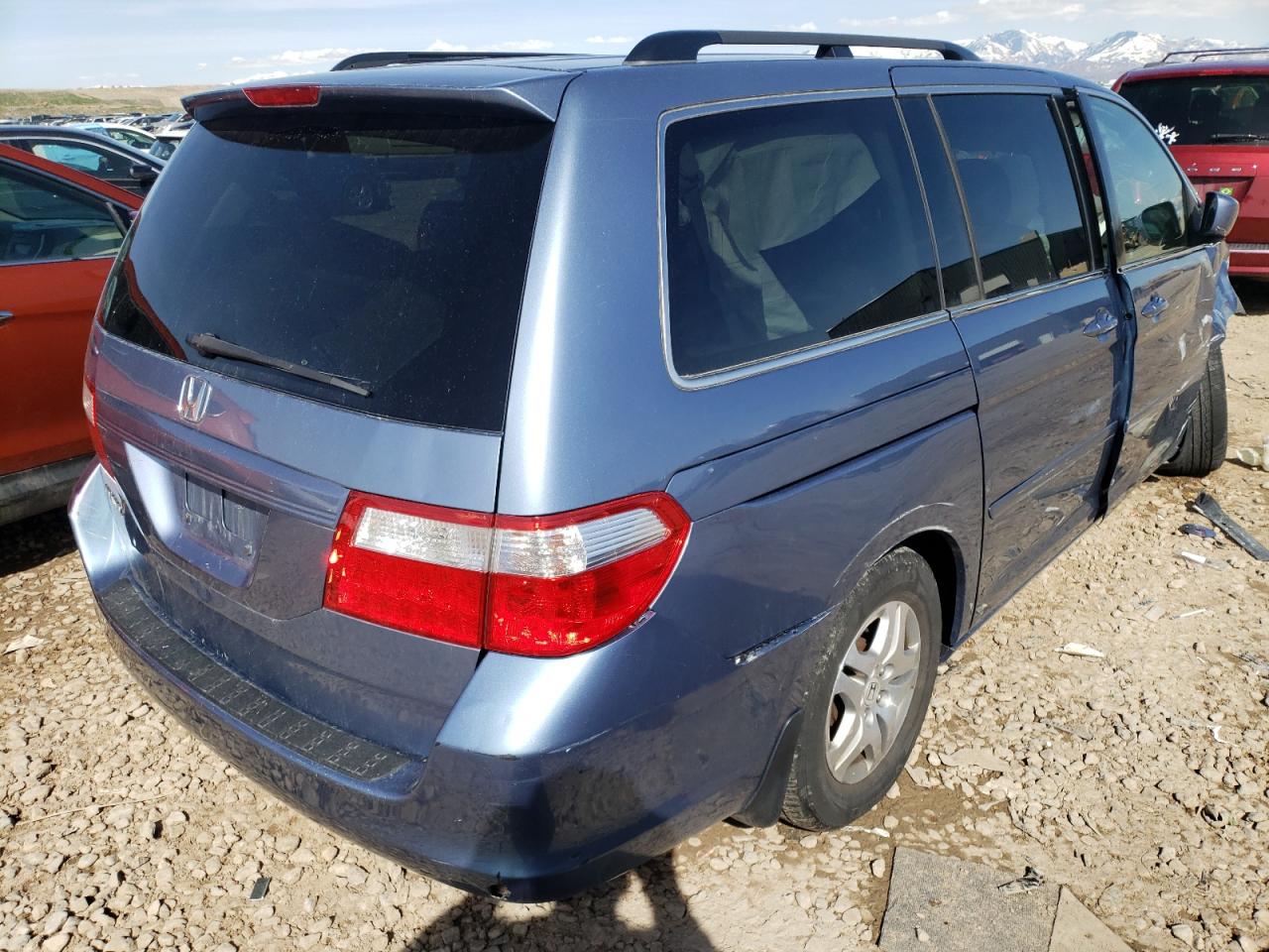 Photo 4 from auction – 2007 HONDA ODYSSEY EX with VIN 5FNRL38697B081939