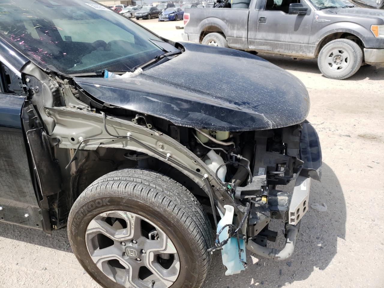 Photo 9 from auction – 2017 HONDA CR-V EX with VIN 7FARW1H53HE017663